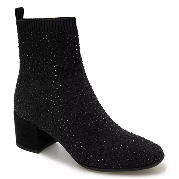 Kenneth Cole Reaction Women's Rida Stretch Jewel Dress Booties - Picture 1 of 3